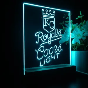 Kansas City Royals Coors Light LED Desk Light