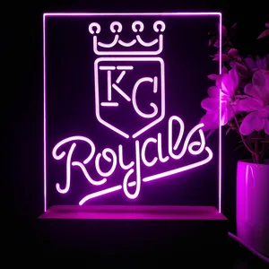 Kansas City Royals Logo 1 LED Desk Light