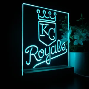 Kansas City Royals Logo 1 LED Desk Light