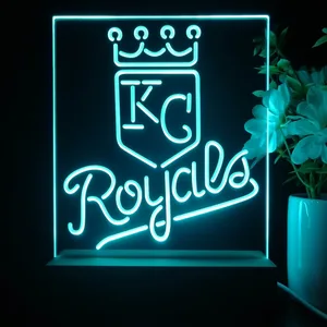 Kansas City Royals Logo 1 LED Desk Light