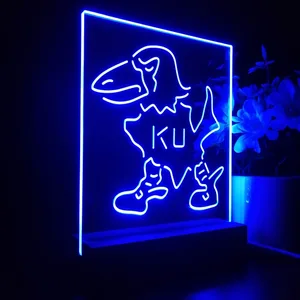 Kansas Jayhawks Logo 2 LED Desk Light - Legacy Edition