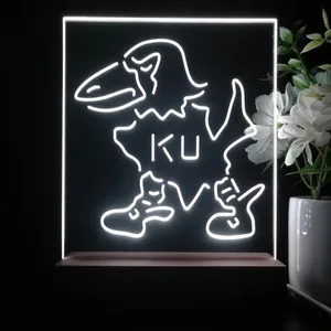 Kansas Jayhawks Logo 2 LED Desk Light - Legacy Edition