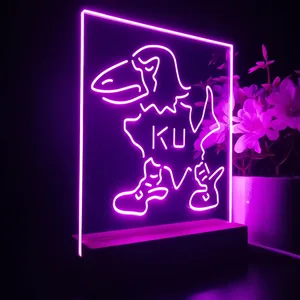 Kansas Jayhawks Logo 2 LED Desk Light - Legacy Edition
