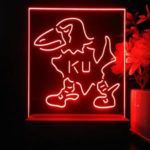 Kansas Jayhawks Logo 2 LED Desk Light - Legacy Edition