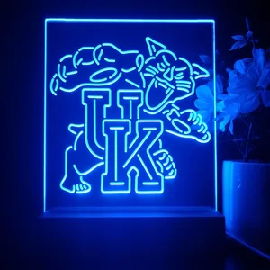 Kentucky Wildcats Wild Cat Logo LED Desk Light - Legacy Edition