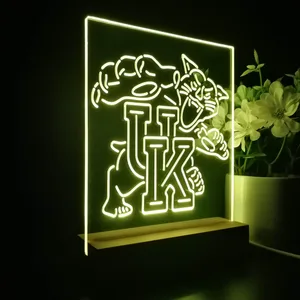 Kentucky Wildcats Wild Cat Logo LED Desk Light - Legacy Edition