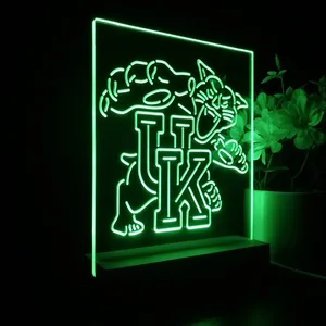 Kentucky Wildcats Wild Cat Logo LED Desk Light - Legacy Edition