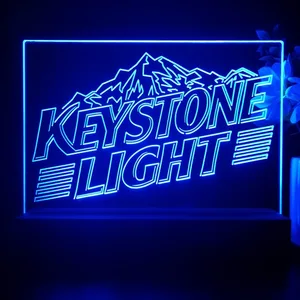 Keystone Light Mountain Logo 2 LED Desk Light