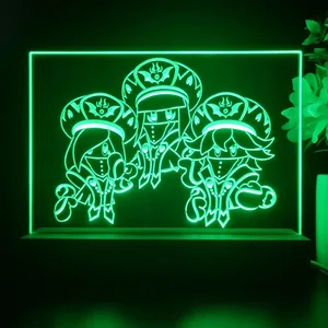 Kirby Star Allies Three Mage Sisters LED Desk Light