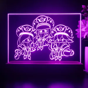 Kirby Star Allies Three Mage Sisters LED Desk Light