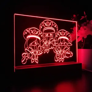 Kirby Star Allies Three Mage Sisters LED Desk Light