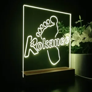 Kokanee Beer Footprint LED Desk Light