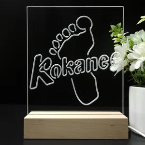 Kokanee Beer Footprint LED Desk Light
