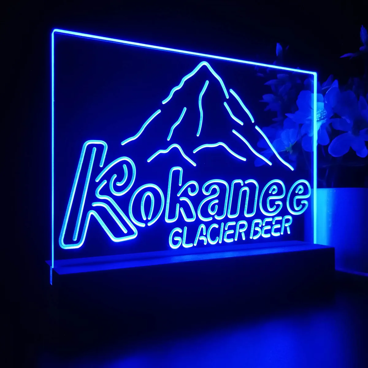 Kokanee Beer Mountain LED Desk Light