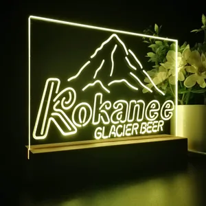 Kokanee Beer Mountain LED Desk Light