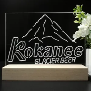 Kokanee Beer Mountain LED Desk Light