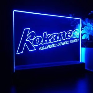 Kokanee Glacier Fresh Beer LED Desk Light