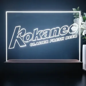 Kokanee Glacier Fresh Beer LED Desk Light