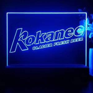 Kokanee Glacier Fresh Beer LED Desk Light