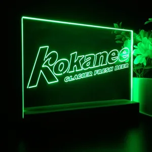 Kokanee Glacier Fresh Beer LED Desk Light