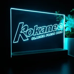 Kokanee Glacier Fresh Beer LED Desk Light