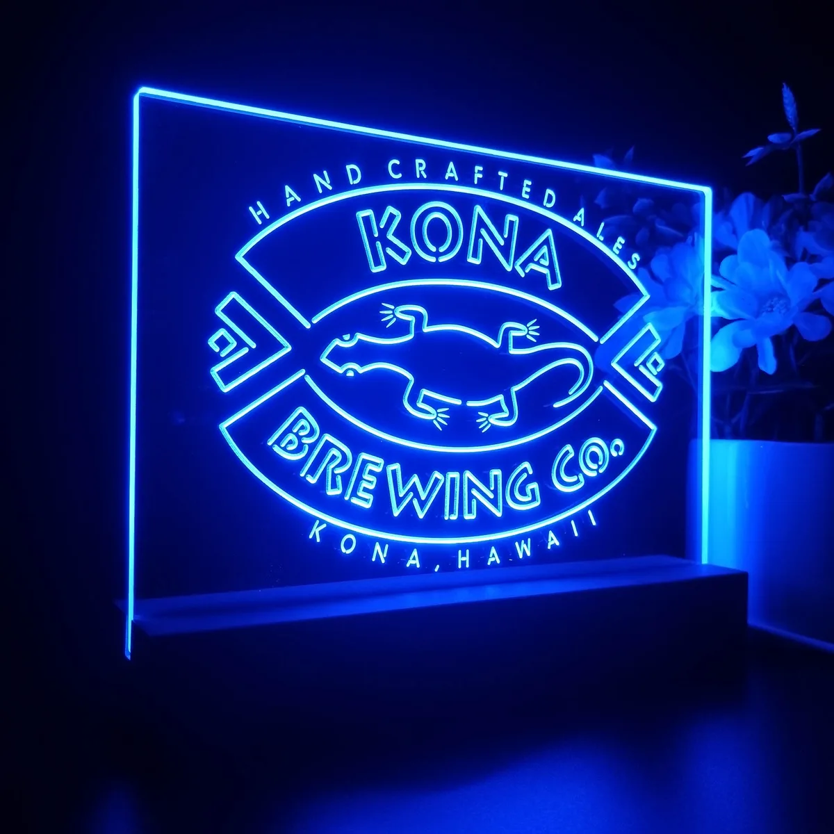 Kona Brewing Co. Handcrafted Ales LED Desk Light