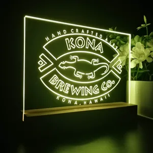 Kona Brewing Co. Handcrafted Ales LED Desk Light