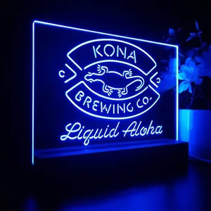 Kona Brewing Co. Logo 1 LED Desk Light