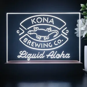 Kona Brewing Co. Logo 1 LED Desk Light