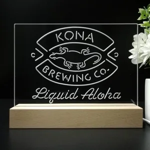 Kona Brewing Co. Logo 1 LED Desk Light
