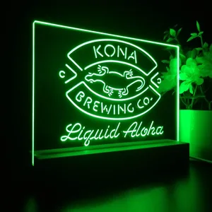Kona Brewing Co. Logo 1 LED Desk Light
