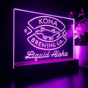Kona Brewing Co. Logo 1 LED Desk Light