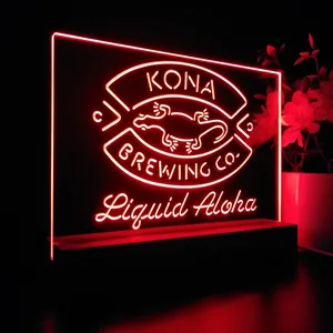 Kona Brewing Co. Logo 1 LED Desk Light