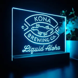 Kona Brewing Co. Logo 1 LED Desk Light