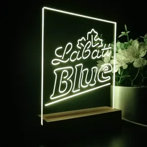 Labatt Blue LED Desk Light