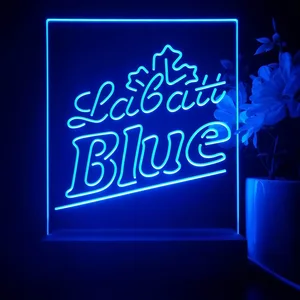 Labatt Blue LED Desk Light