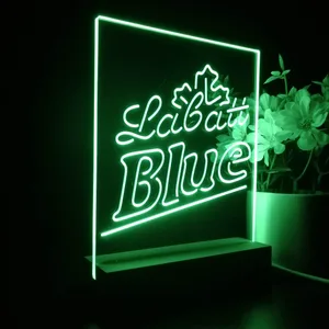 Labatt Blue LED Desk Light