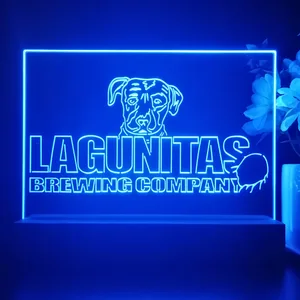 Lagunitas Brewing Company Dog Logo LED Desk Light