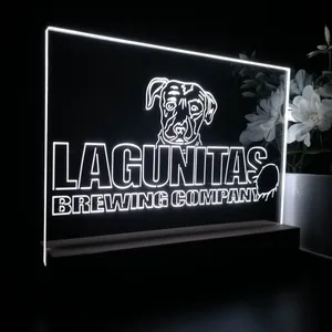 Lagunitas Brewing Company Dog Logo LED Desk Light