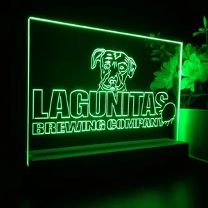 Lagunitas Brewing Company Dog Logo LED Desk Light