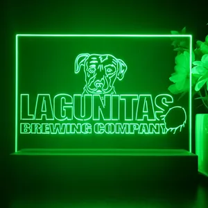 Lagunitas Brewing Company Dog Logo LED Desk Light