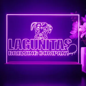 Lagunitas Brewing Company Dog Logo LED Desk Light