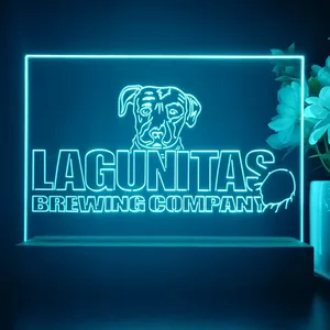 Lagunitas Brewing Company Dog Logo LED Desk Light