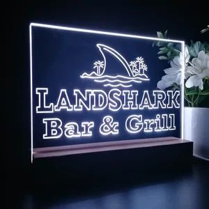 Landshark Bar and Grill LED Desk Light