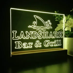 Landshark Bar and Grill LED Desk Light