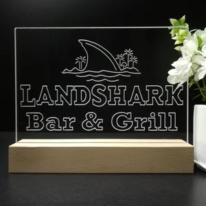 Landshark Bar and Grill LED Desk Light