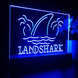 Landshark Lager Sharkfin 2 LED Desk Light