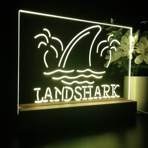 Landshark Lager Sharkfin 2 LED Desk Light