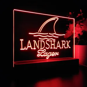Landshark Lager Sharkfin LED Desk Light