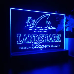 Landshark Logo LED Desk Light
